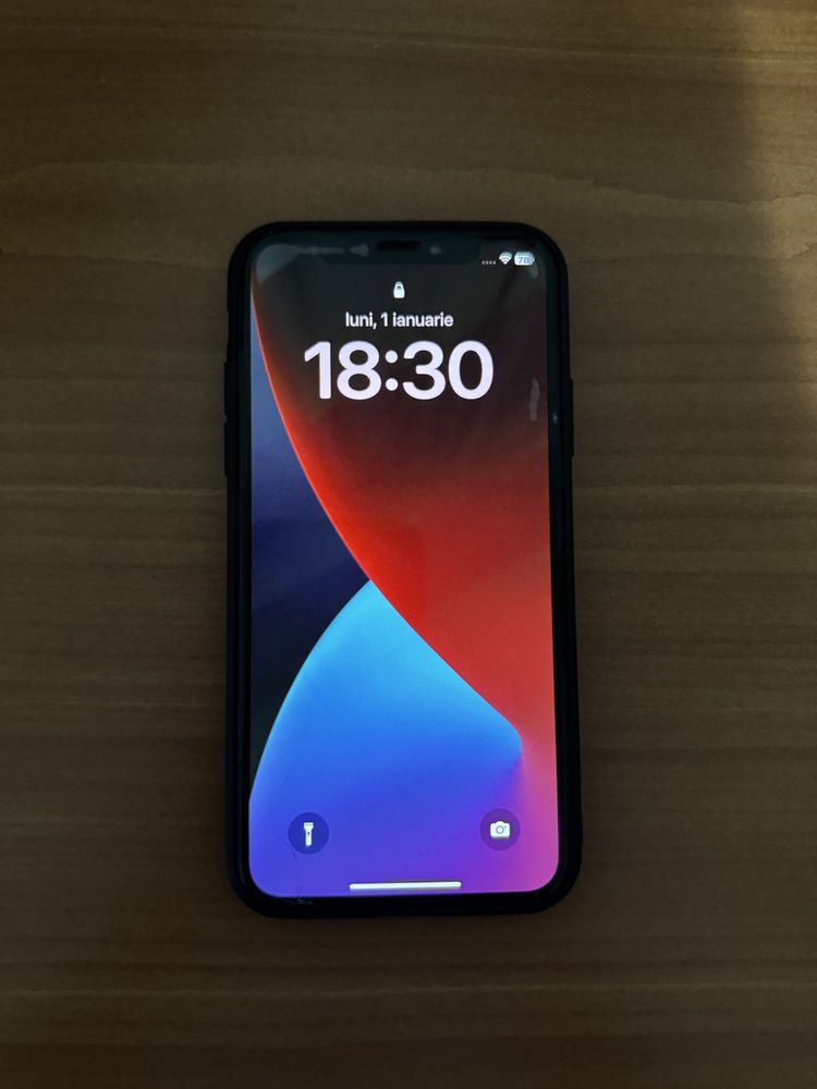 iPhone X 64GB Black, husa, folie, accesorii originale