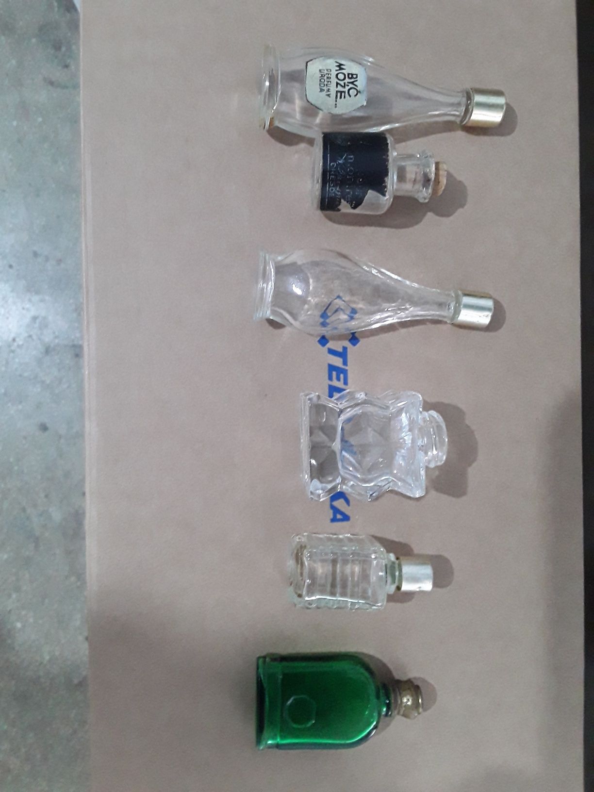 Lot 6 mini colectie sticluțe parfum Franța România vintage vechi