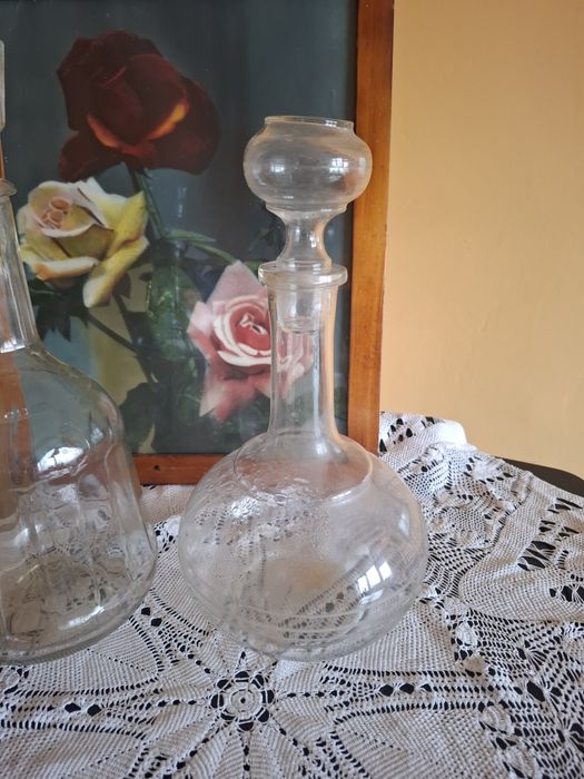 Стъклени ретро гарафи