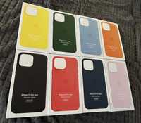 ПРОМО!!! iPhone 13 Pro Max original silicone case with MagSafe/кейсове