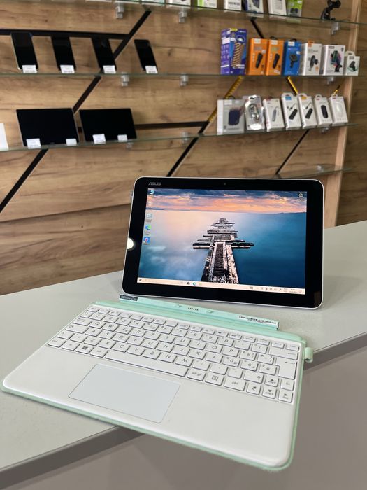 Laptop/Tableta Asus, 10 inch, 128Gb/4Gb, Windows 10