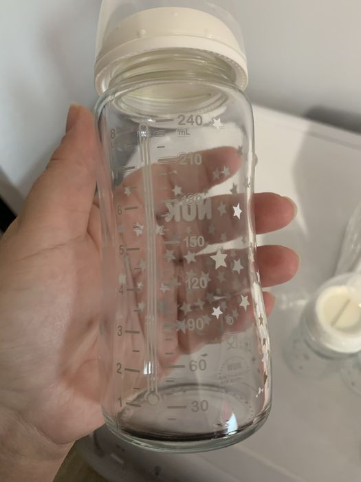 Стъклени шишета Nuk First Choice