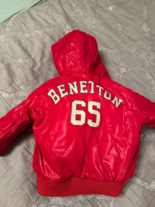Яке Benetton с две лица - 1-2г./92 см