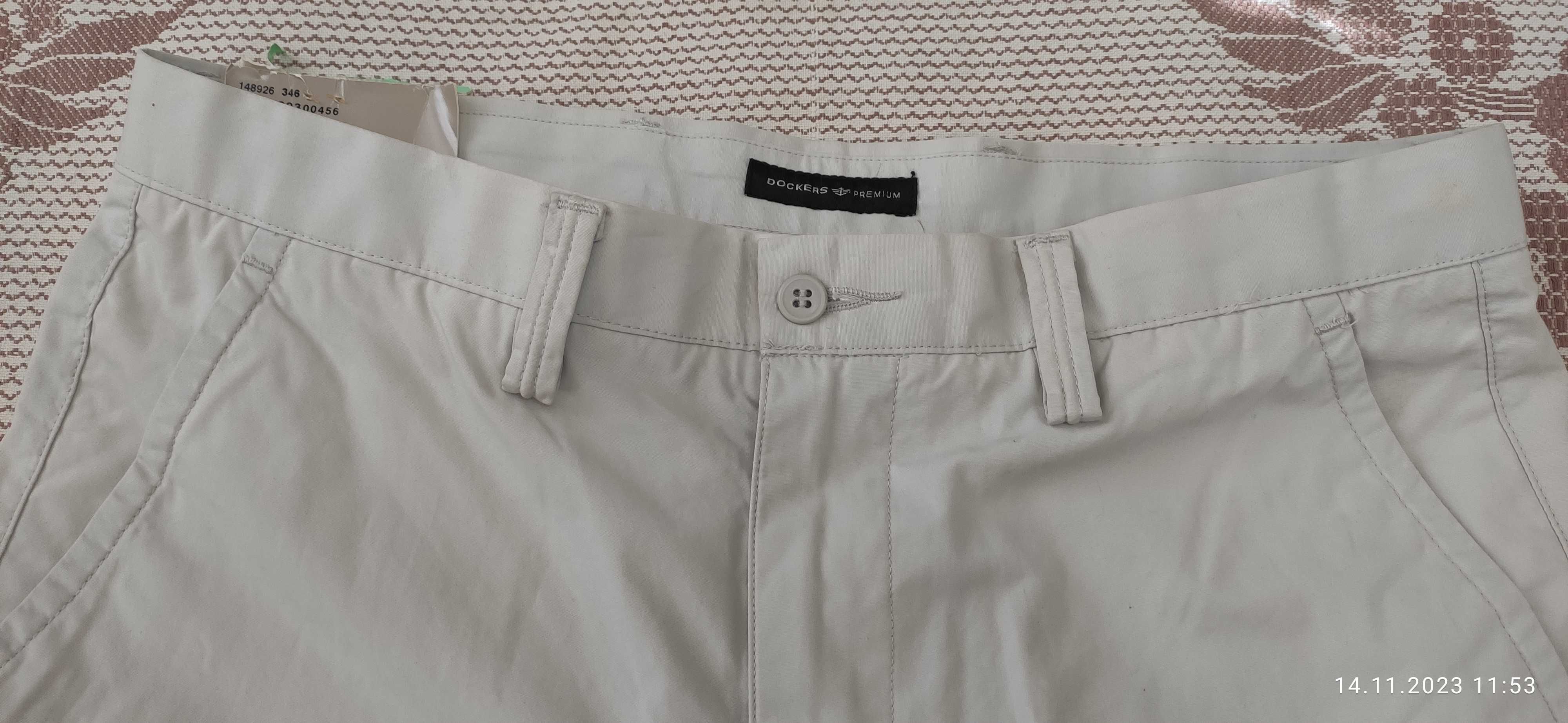 Dockers Premium - брюки чиносы, новые.