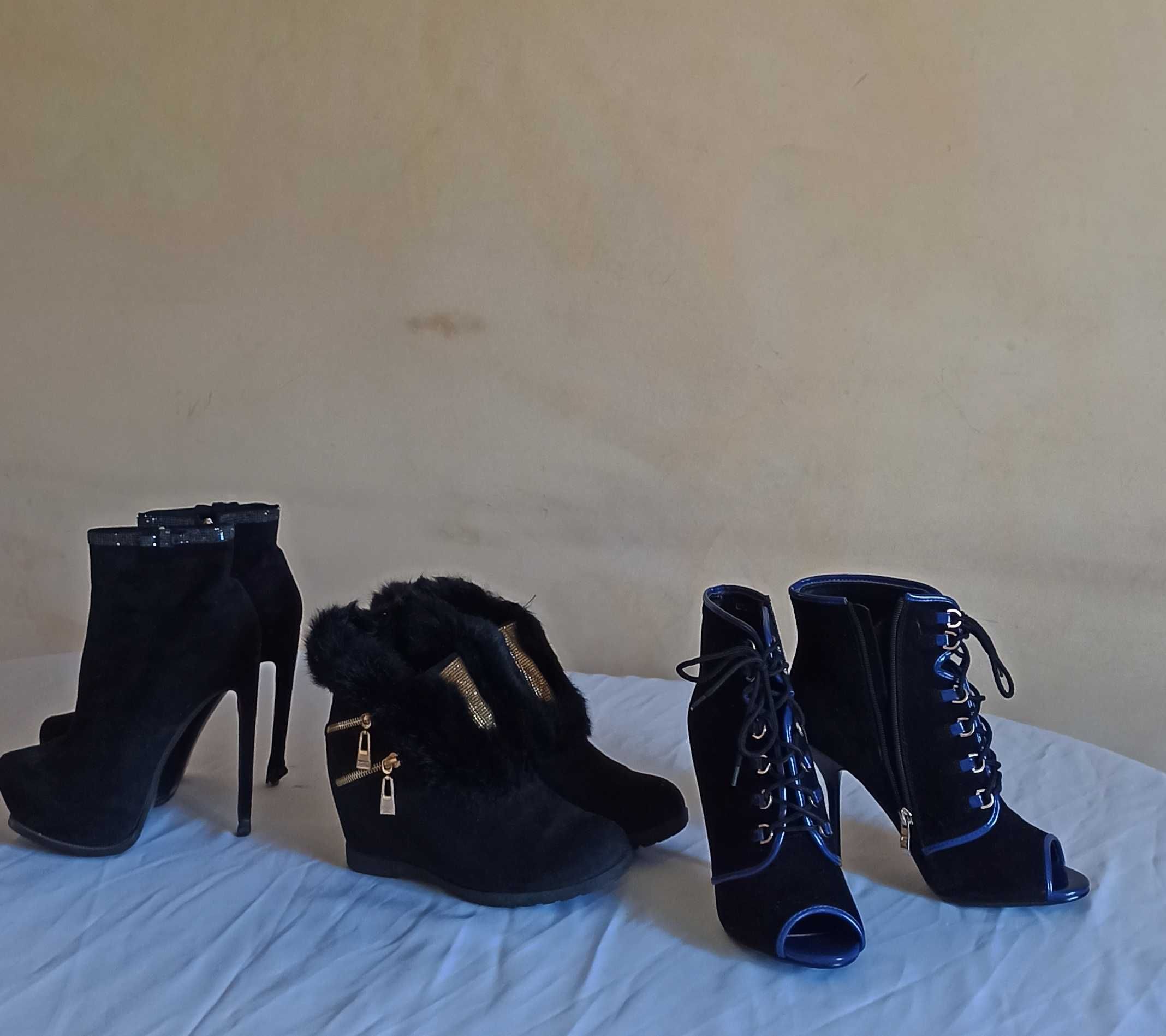 обувь женская туфли шпильки сапоги, сапожки, батильоны