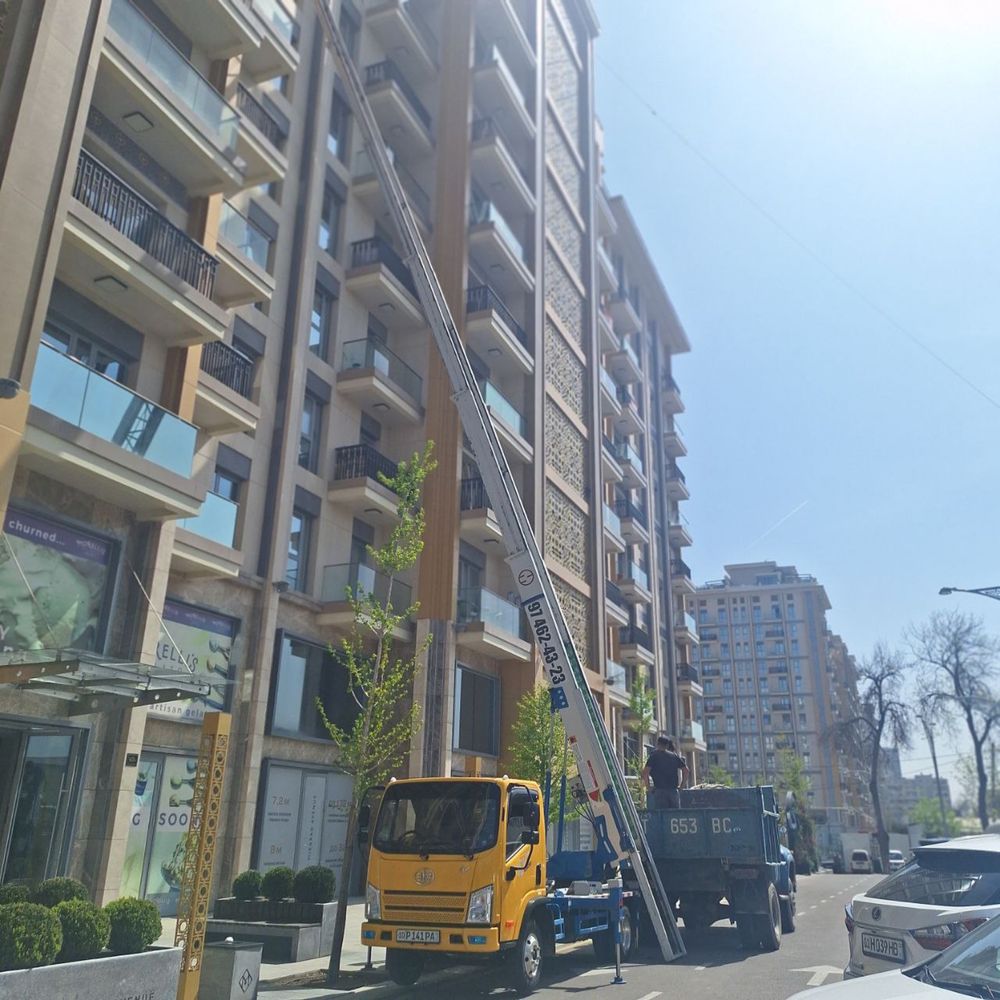 автолифт, мобилный лифт, юк кутариш хизмати, подьемник, авто вышка
