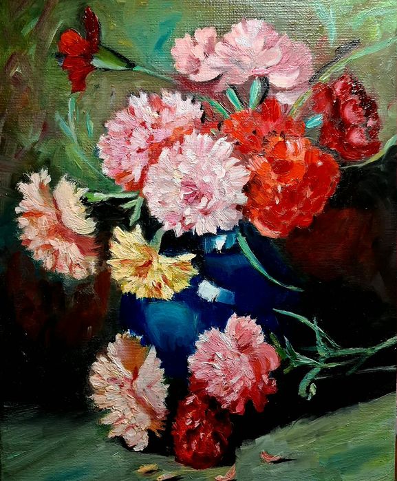 Pictură în ulei pe pânză 18x28 cm