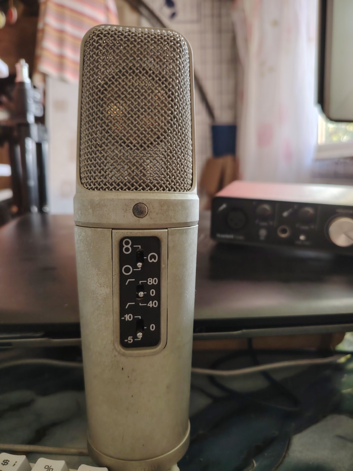 Rode nt-2 A  and Focusrite solo nd 2 gen