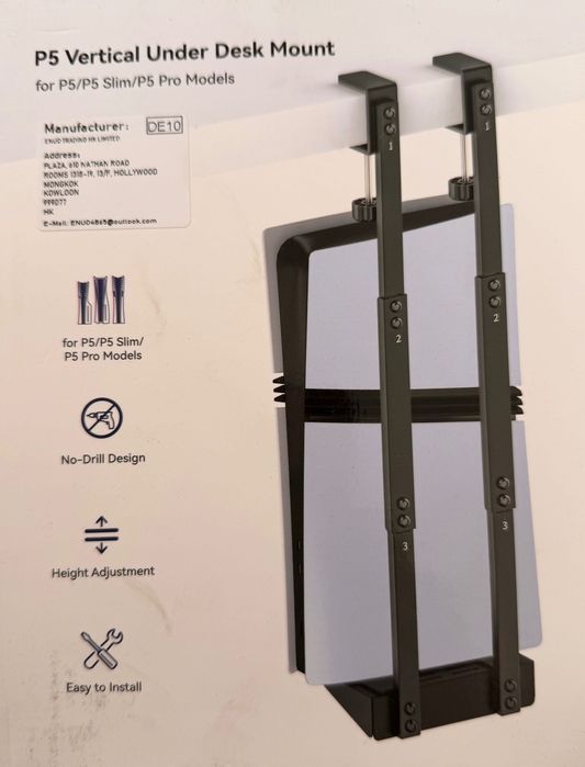 Зарядна станция за PS5 контролер,, бързо зареждане, + Стоика За PS5