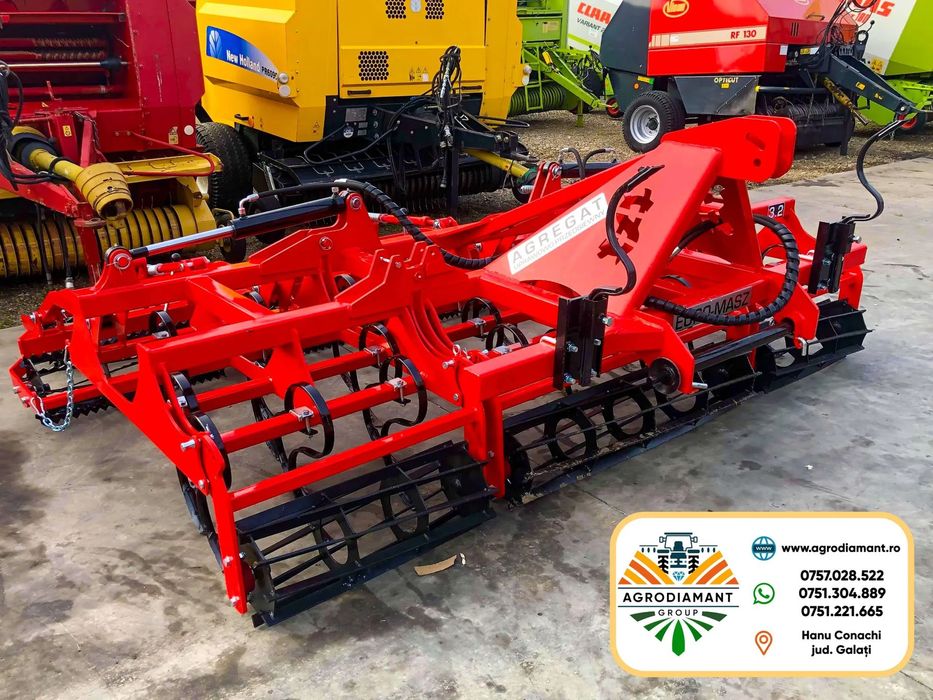 STRUMIK Combinatoare pliabile hidraulic 3.2 / 4.2 / 5.0 / 5.6m accesibile, calitate foarte buna, pt 70 - 160CP, noi de la producator