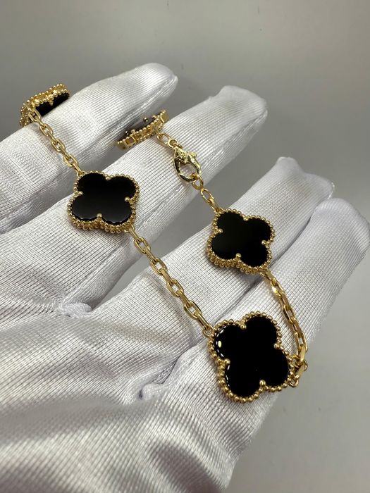 Гривна Van Cleef 18k gold