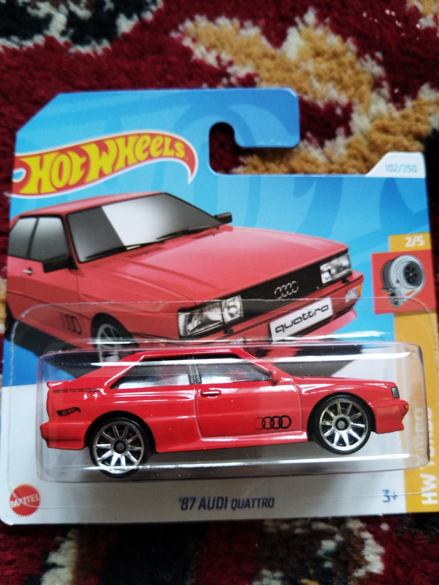 Hot wheels 87 audi QUATTRO