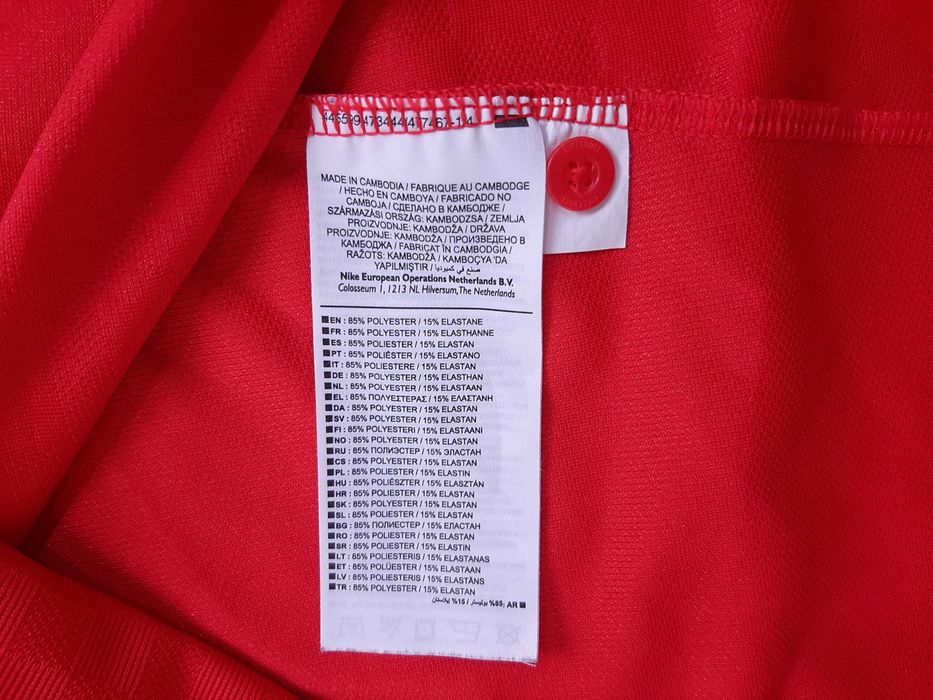 Nike Tennis Court Advantage - Оригинална мъжка тениска с яка р-р L