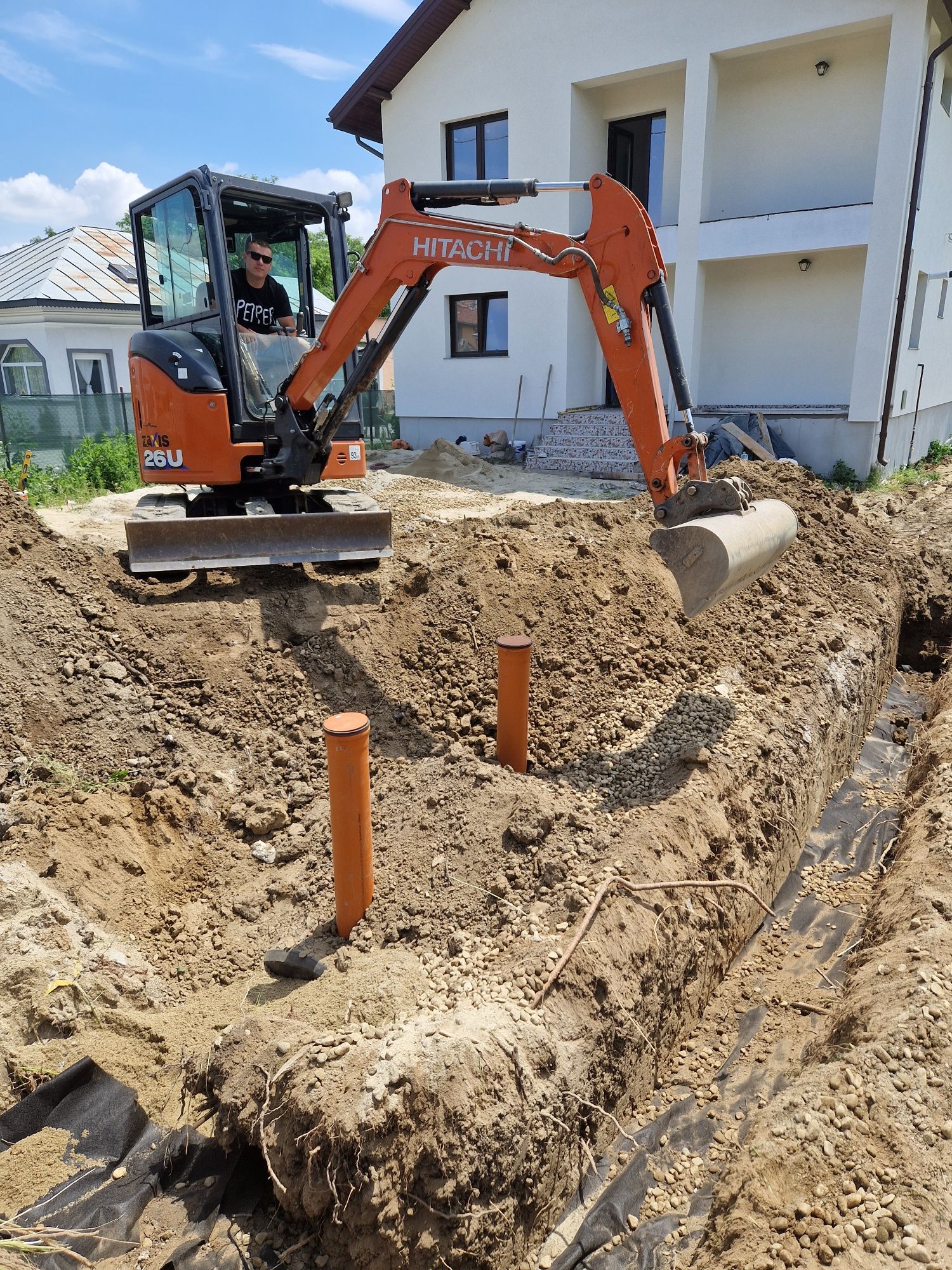 Inchiriere miniexcavator 3 t