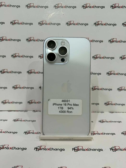 iPhone 16 Pro Max White Neverlocked 1TB