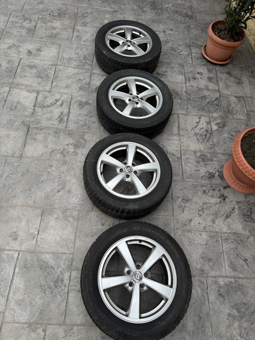 Jante R17 , 5x112 + cauciucuri 255/55/17