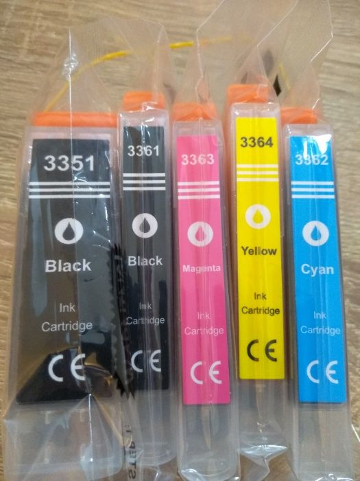 Комплект мастилници тонер мастило касети принтер Епсон Epson Е 33 XL