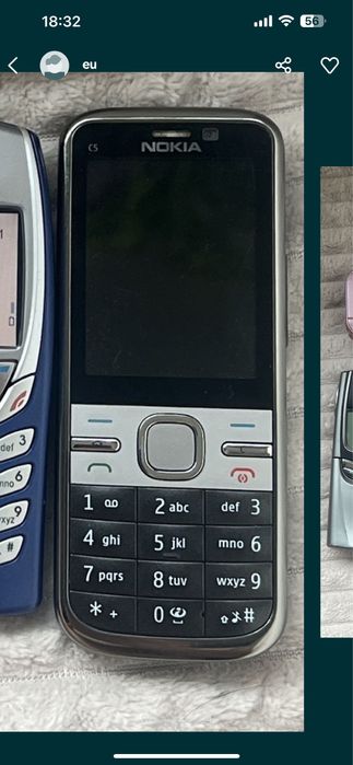 Vând diferite modele Nokia,6500c,c5