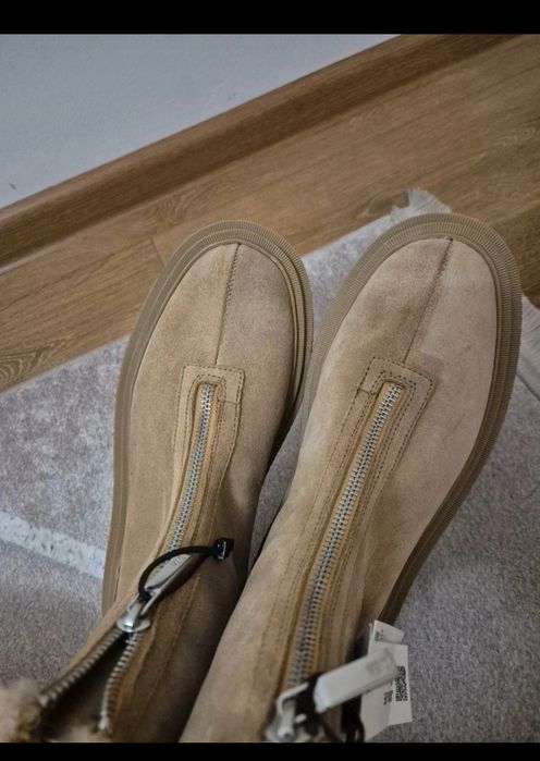 Ghete piele naturala Zara