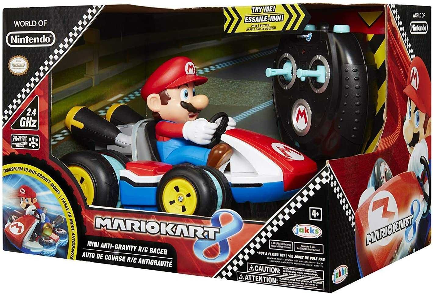 Кола с дистанционно Супер Марио Super Mario Kart Въртене 360 Оригинал