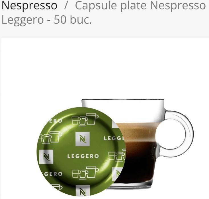 Nespresso capsule plate set de 6