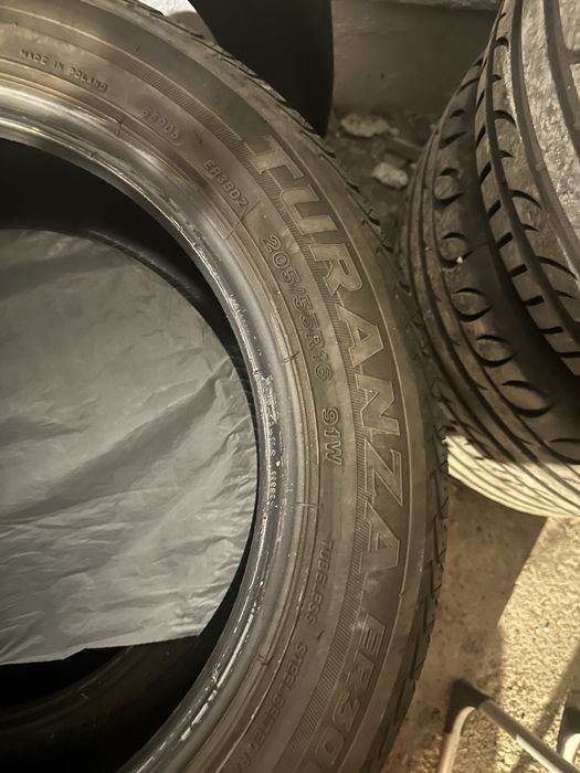 4 x Anvelope Bridgestone Turanza 205 55 16 5.5-6mm