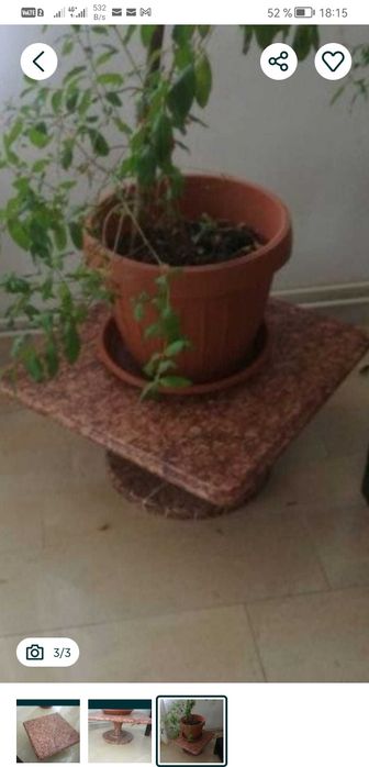 masa marmura terasa gradina 60 x 60