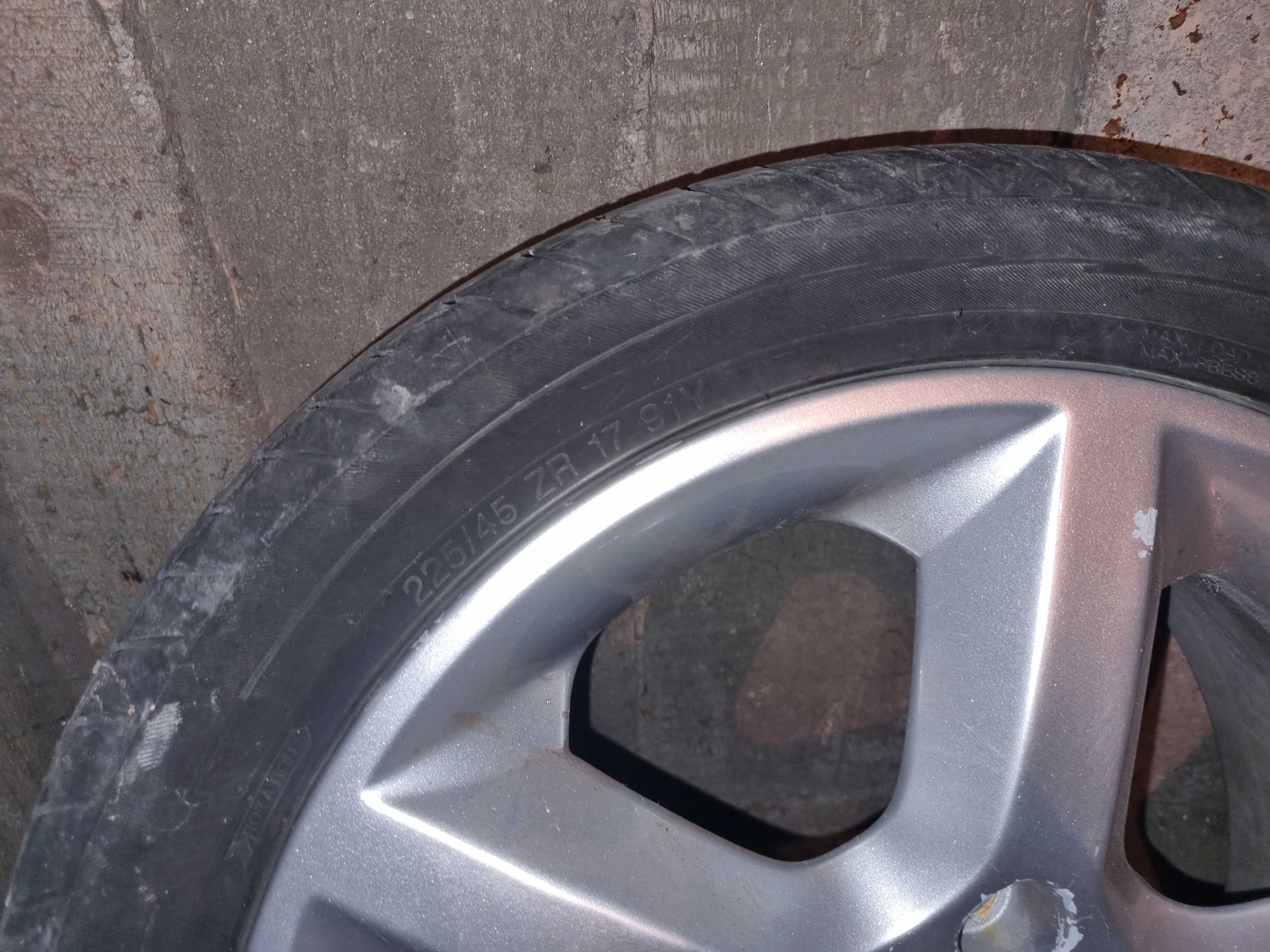 Летни гуми с джанти 225/45 R17