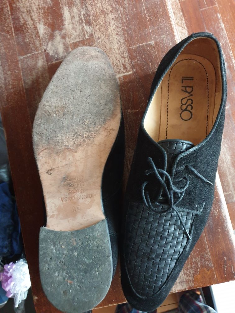 Pantofi eleganți piele velur 44