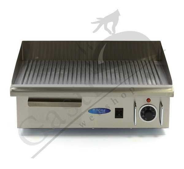 Grill,plita gratar 60x50cm striat electric inox nou sigilat 220v-3kw