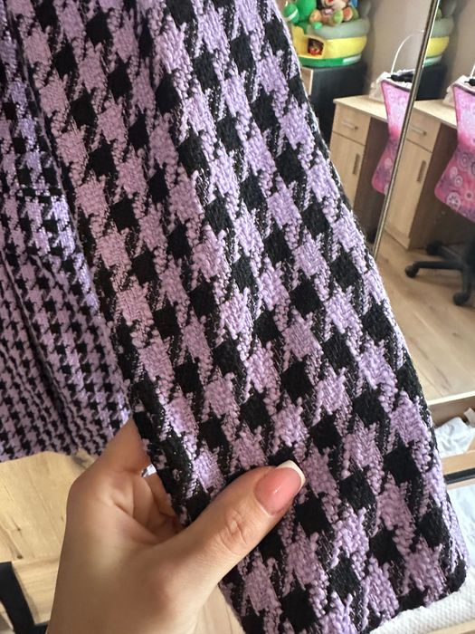 Рокля тип сако от букле от Stradivarius