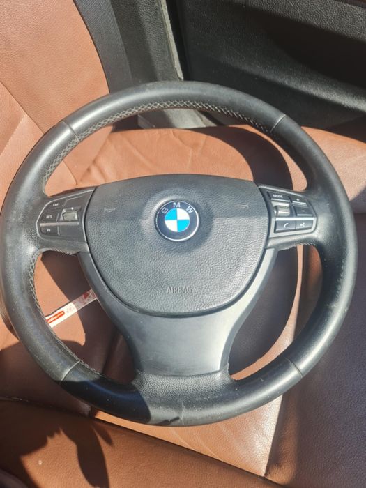 Volan original BMW F10 cu comenzi (AIRBAG inclus)