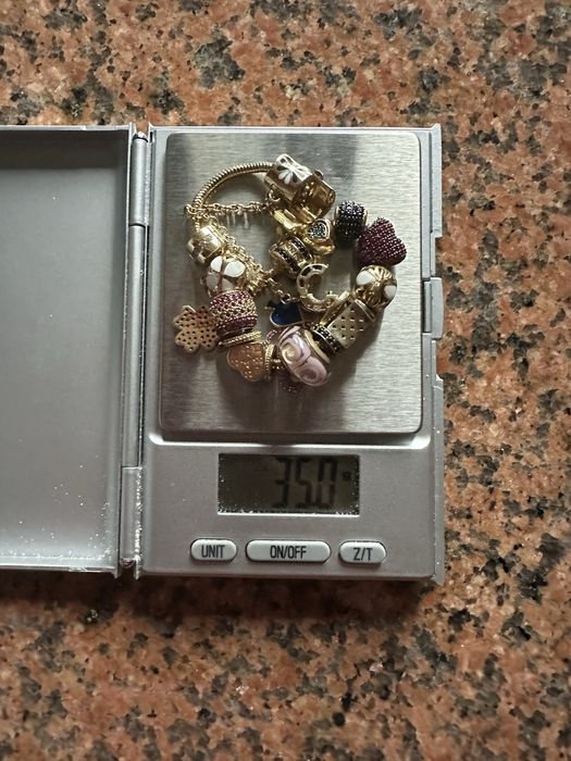 Bratara pandora aur 14k