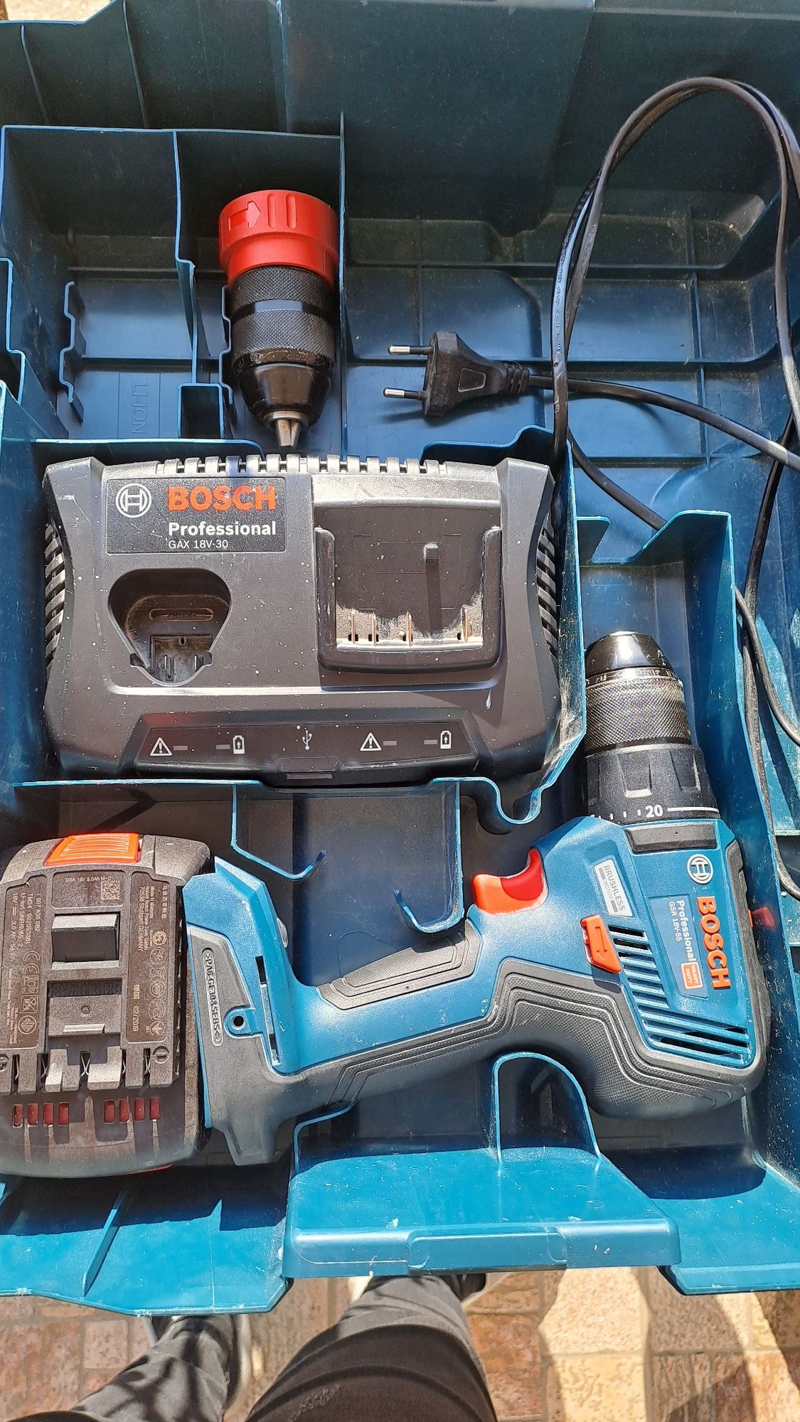Bosch gsr 18v-55