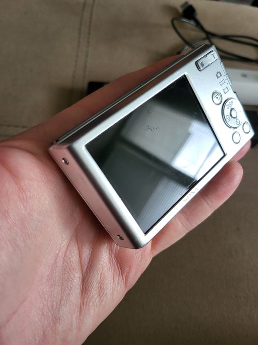Sony DSC W830 фотоапарат сив