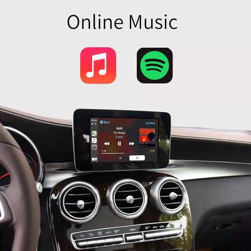 CarPlay și Android Auto pentru Mercedes C Class, GLC și ML Andream box