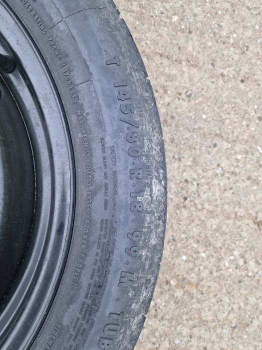 Roata rezerva Slim 145/80/18 Volkswagen Tiguan