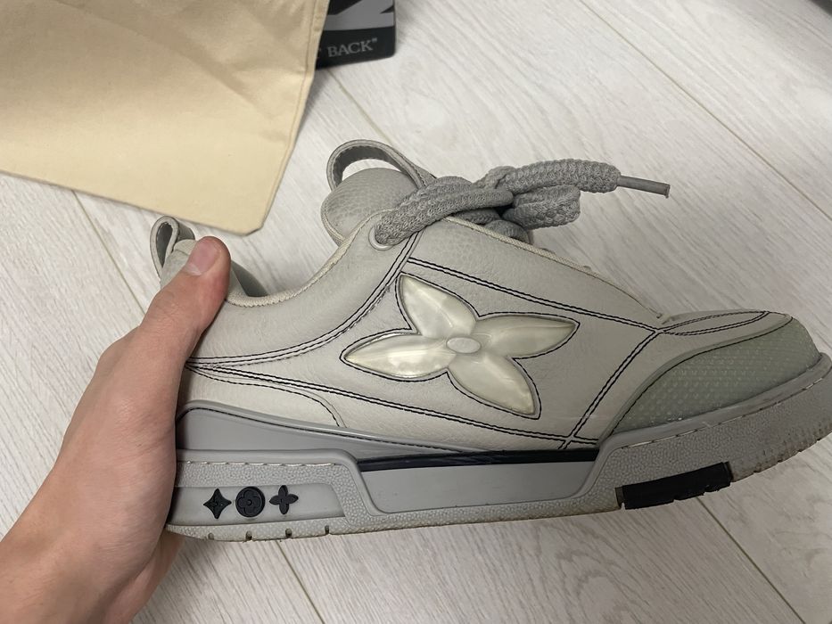 Louis Vuitton skate v2 gri piele