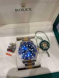 Rolex Submariner Date Two Tone Blue 41mm