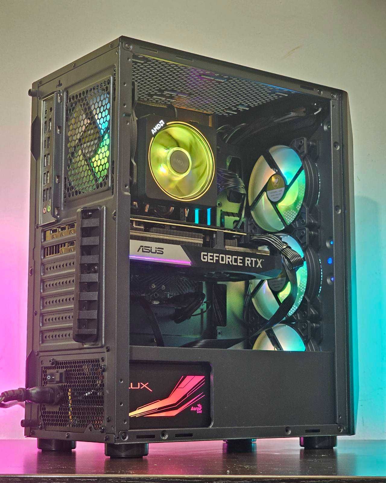 Ryzen 5-7500F/RX 7800XT 16GB/RAM 16GB/SSD 512GB/Чисто Нов+Гаранция!