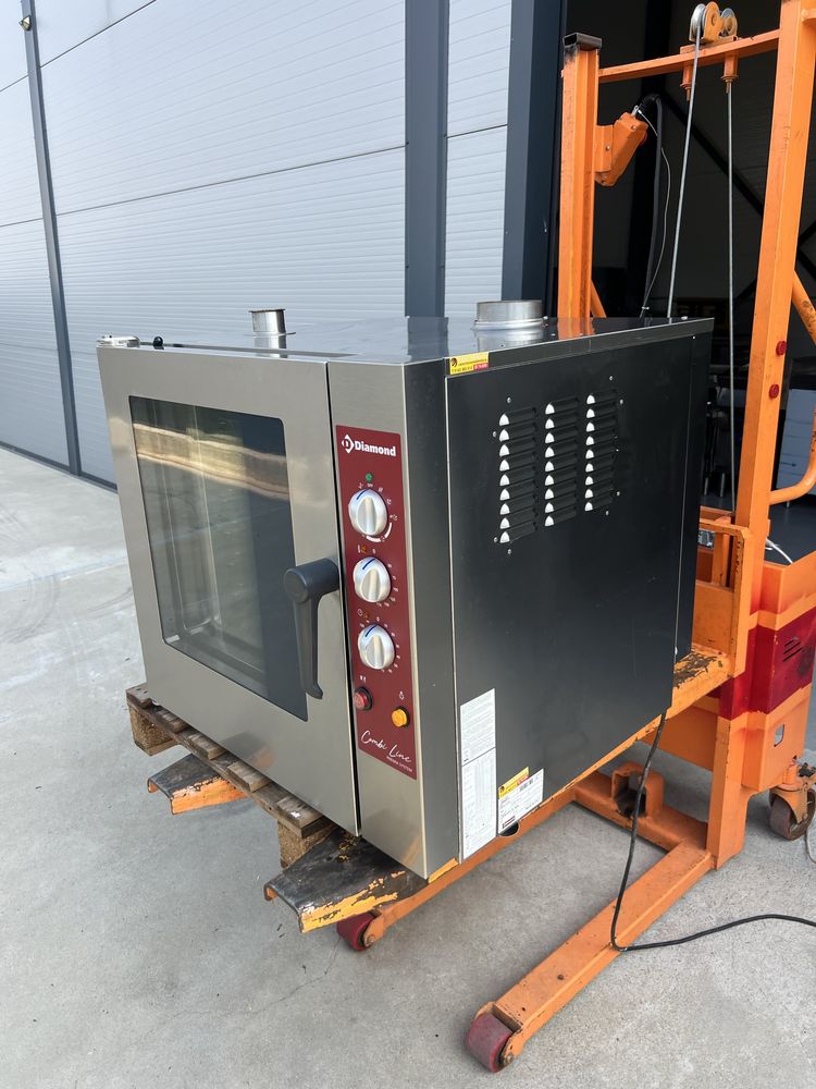 Cuptor / convectomat gaz Italia - 7 tavi GN 1/1 - 2019- 30 % din pret