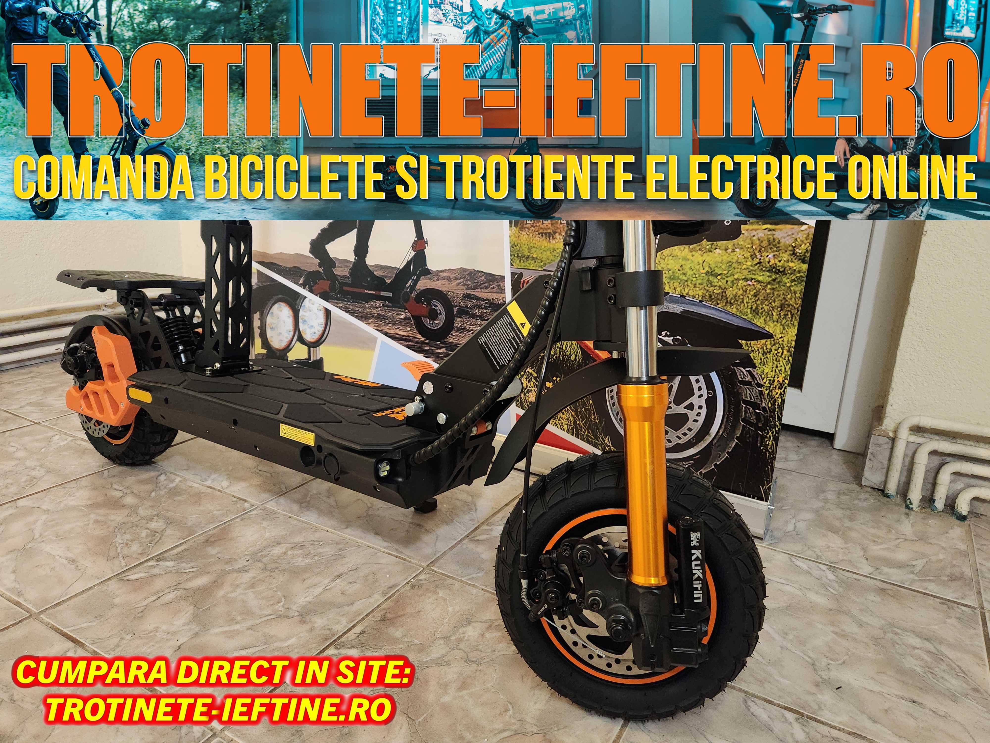 Trotineta Electrică KuKirin M5 Pro - Performanță Nouă și Sigilată!