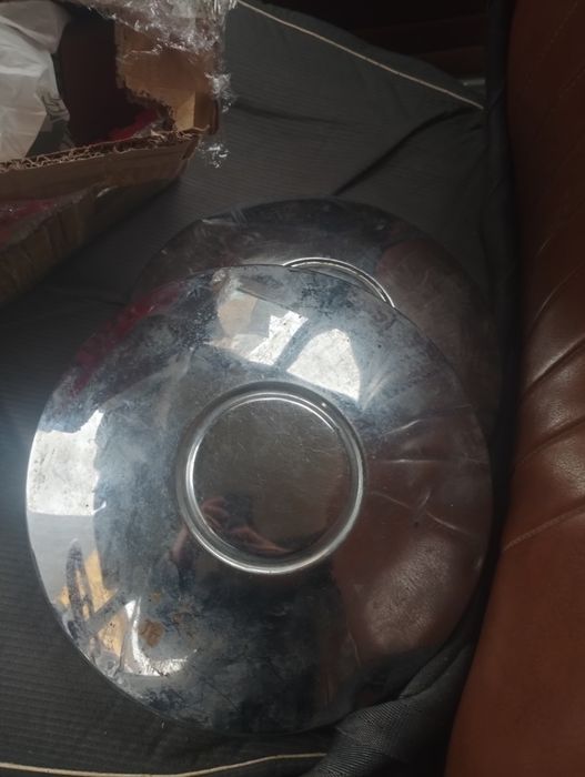 Хром колпаки на штатные диски