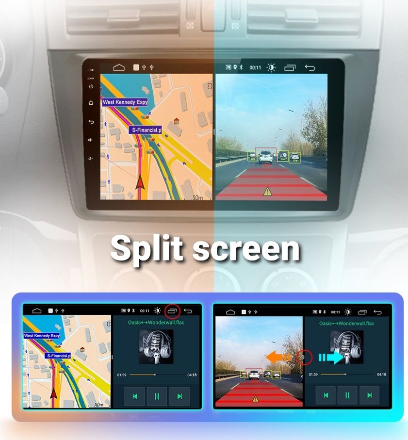 Navigatie Android dedicata pentru SKODA Octavia 2 (2008-2013)