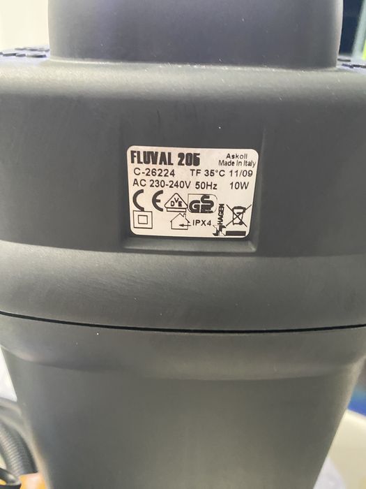 Filtru extern acvariu Fluval 205 nou