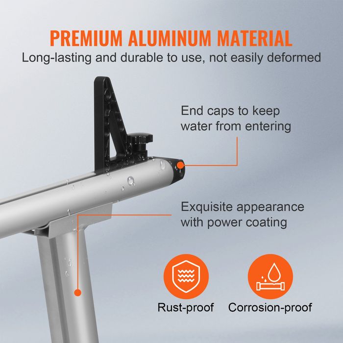 Suport Auto Aluminiu,362.87 kg,1803x813mm,Set 2 Bare