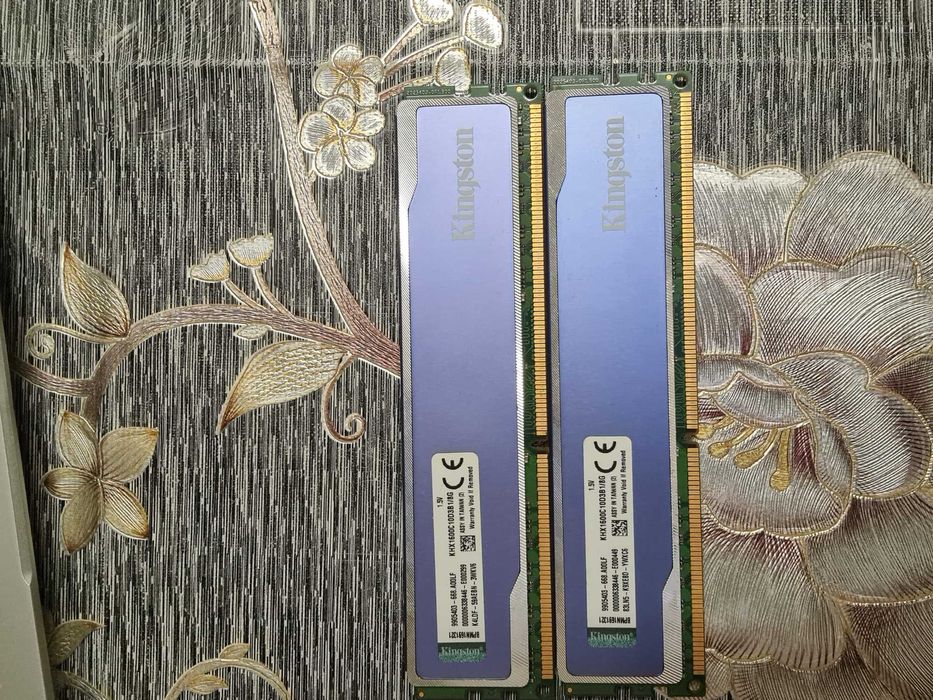 RAM 16GB DDR3 Kingston (2X8)1600 MHZ