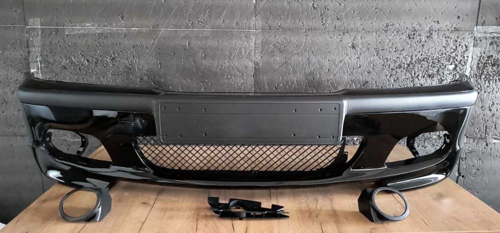 Bara fata M BMW E46 2001-2005 facelift Berlina + Break Negru