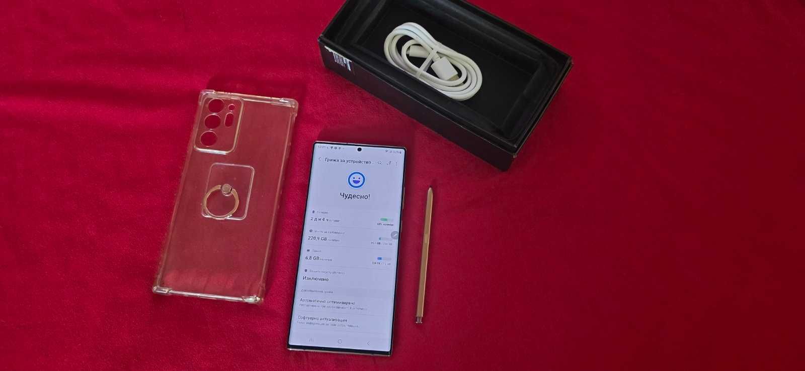 Samsung Galaxy Note20 Ultra 5G 12GB RAM 256GB Mystic Bronze- КОМПЛЕКТ!