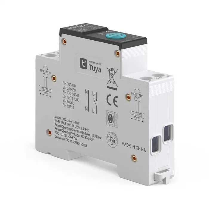 Siguranta 63A, WiFI+APP, Contor Consum+Voltaj